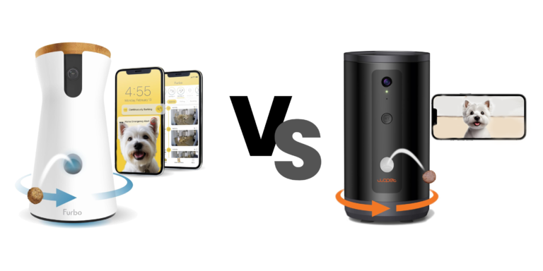 dog camera treat Furbo vs. WOPET